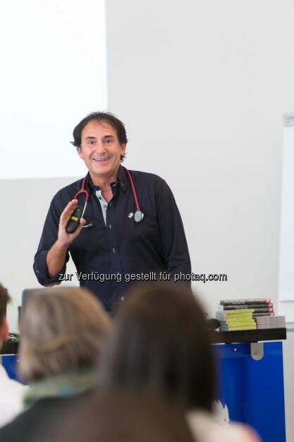 Roman F. Szeliga (Arzt und Manager, Moderator, Seminarleiter, Vortragender und Autor), © Martina Draper für HR Circle (23.06.2014) 