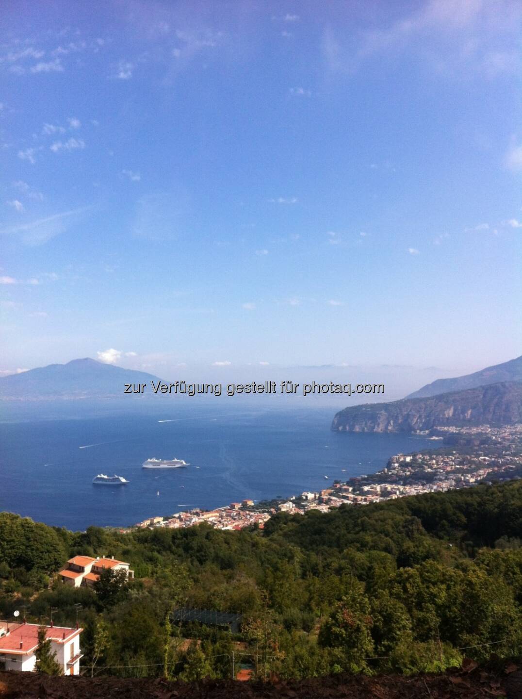 Elisabeth Wagerer, S Immo: Amalfi Küste im September 2012 - das Schönste im Leben sind die Pausen