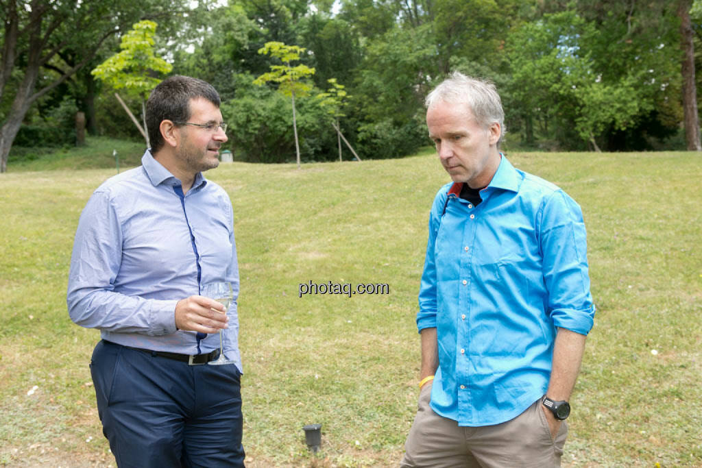 Andreas Wölfl, Christian Drastil, © photeq/Martina Draper (27.06.2014) 