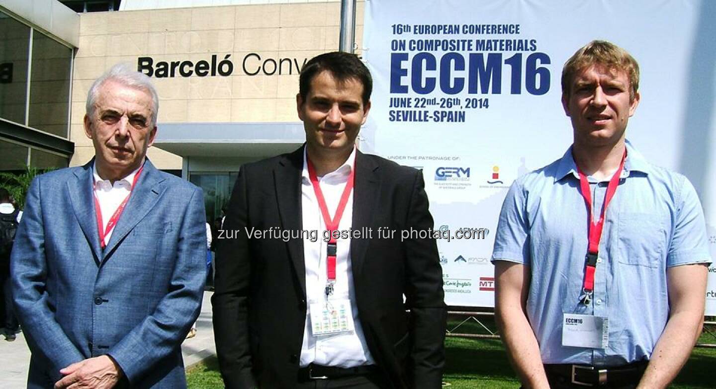 FACC: Vom 22. bis 26. Juni fand in Sevilla die 16th European Conference on Composite Materials (ECCM16), eine der wichtigsten Konferenzen auf diesem Gebiet, statt. Luciano Brambilla, Konstantin Horejsi und Johannes Plewa hielten als Vertreter der FACC vor mehr als 1100 Teilnehmern zwei Vorträge.