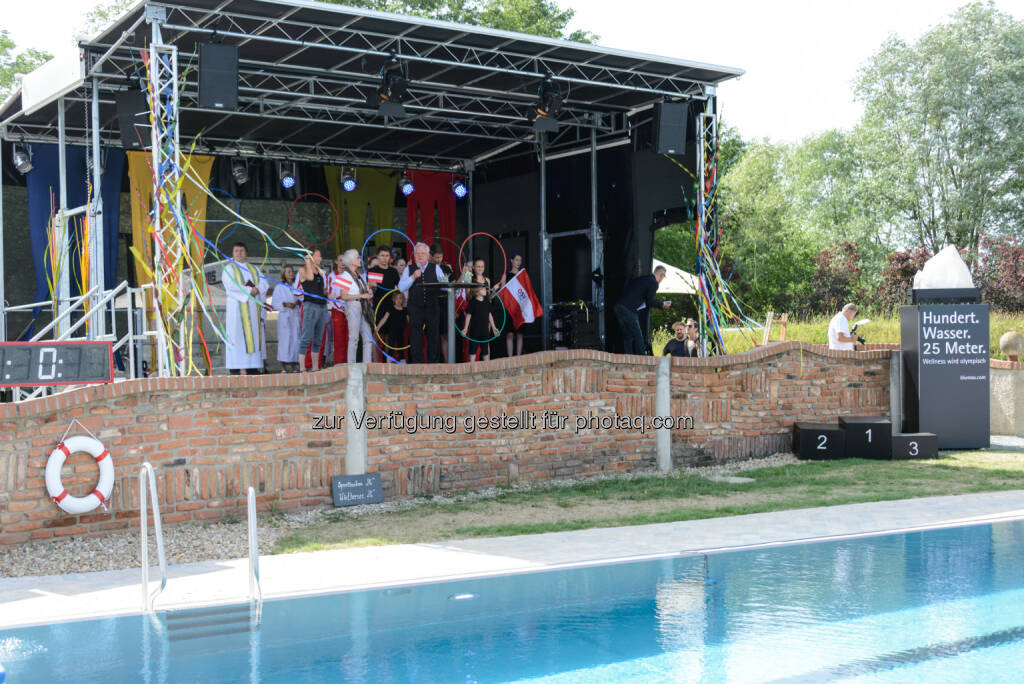 rot-weiss-rot, Rogner-Bad Blumau: Neues Sportbecken im Rogner Bad Blumau, © Aussendung checkfelix (05.07.2014) 