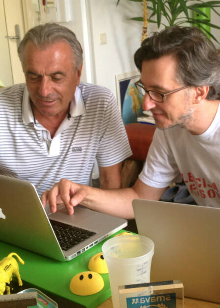 Hans Huber und Josef Chladek bei Christian Drastil Communications. Da gehts auch ein wenig um Runplugged ... (09.07.2014) 