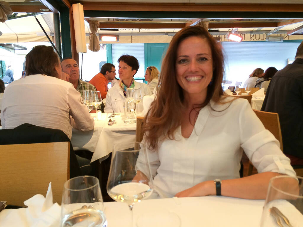 mit Milena Ioveva (Porr AG) im Nautilus am Naschmarkt (11.07.2014)