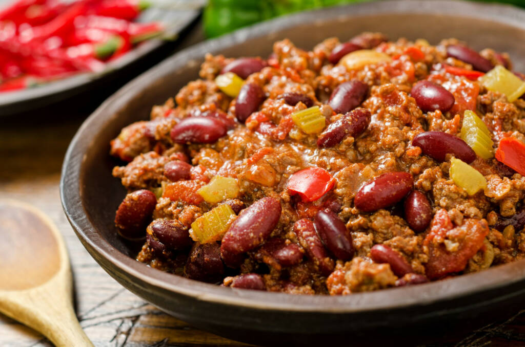 Chilli con carne, Mexiko, scharf, http://www.shutterstock.com/de/pic-130283174/stock-photo-chili-con-carne.html , © www.shutterstock.com (14.07.2014) 