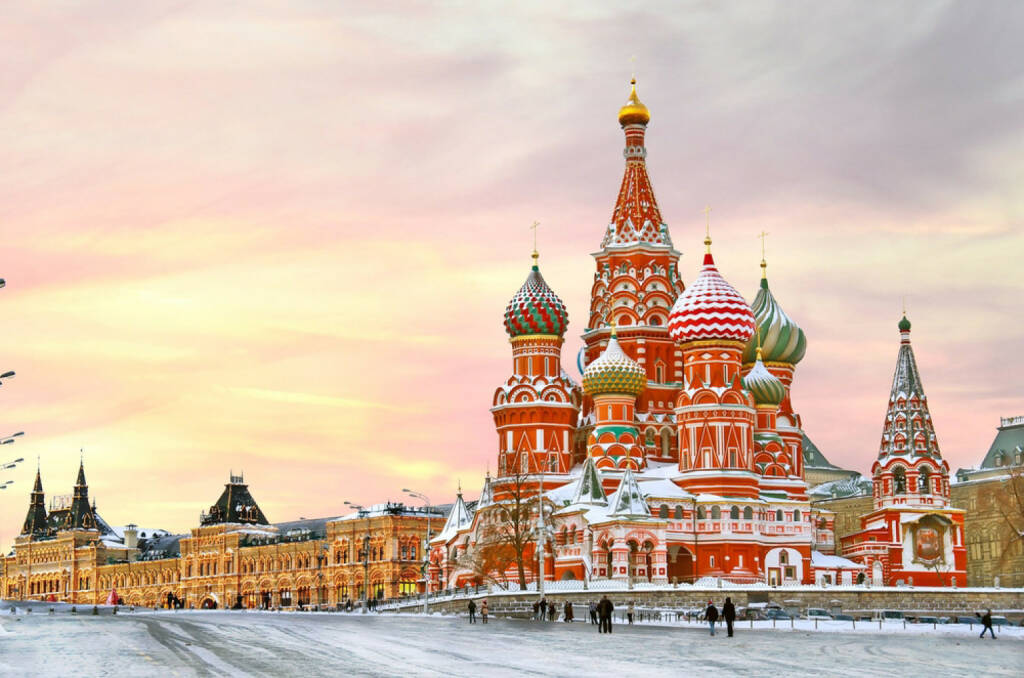 Moskau, roter Platz, Russland, Kreml, http://www.shutterstock.com/de/pic-166350926/stock-photo-moscow-russia-red-square-view-of-st-basil-s-cathedral-in-winter.html , © (www.shutterstock.com) (14.07.2014) 