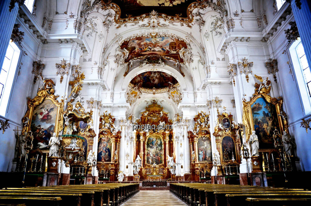 Kirche, Barock, Gold, © photaq.com (21.07.2014) 