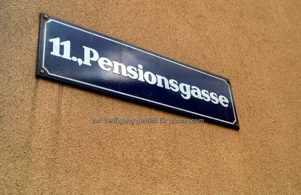 Pension, Pensionen, Pensionsgasse, © diverse Handypics mit freundlicher Genehmigung von photaq.com-Freunden (21.07.2014) 