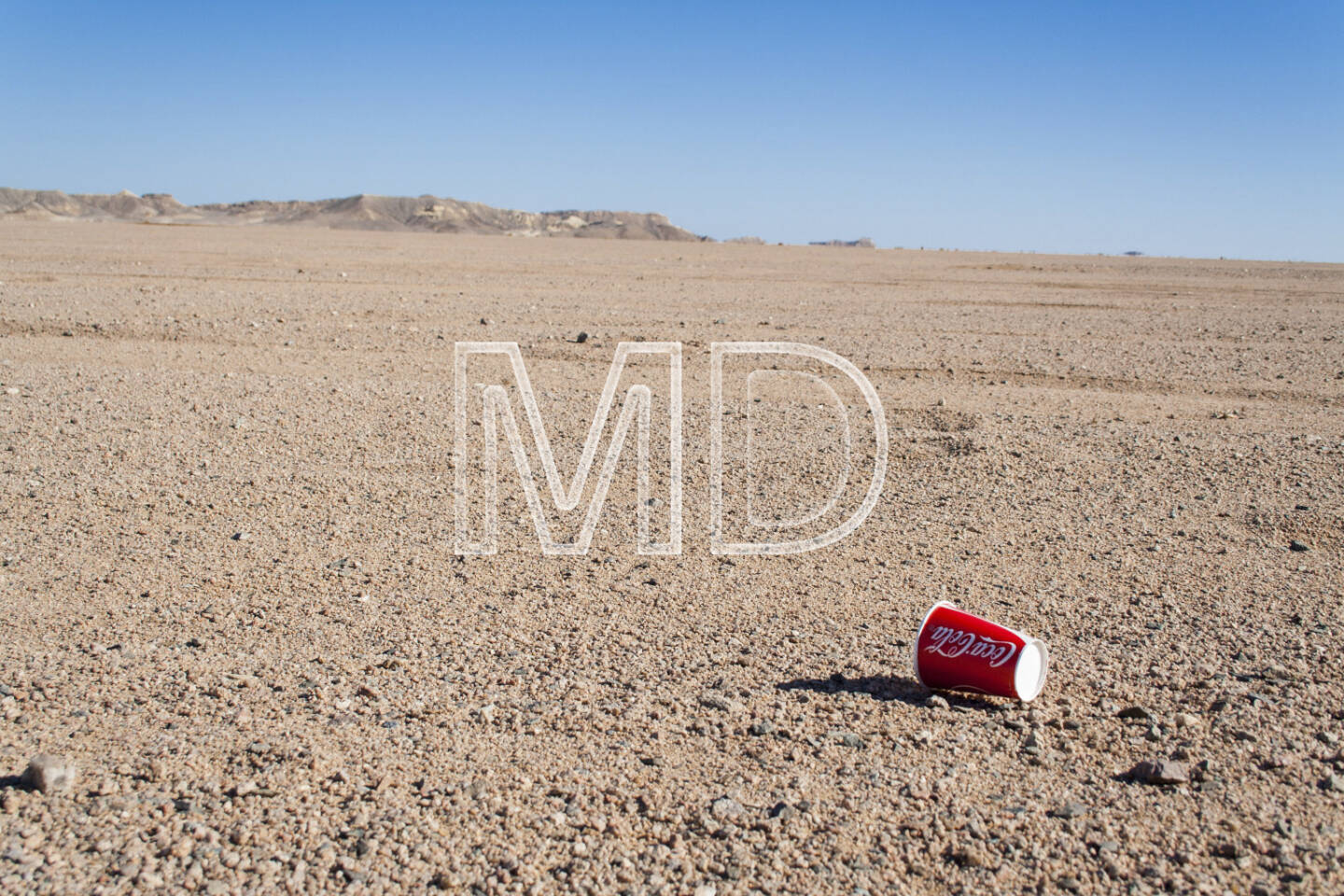 Coca-Cola Becher, Marsa Alam, Ägypten