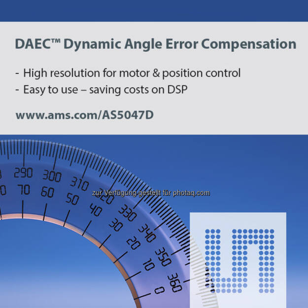 ams Magnetic Position Sensor, austriamicrosystems (Bild: ams), © Aussender (29.07.2014) 