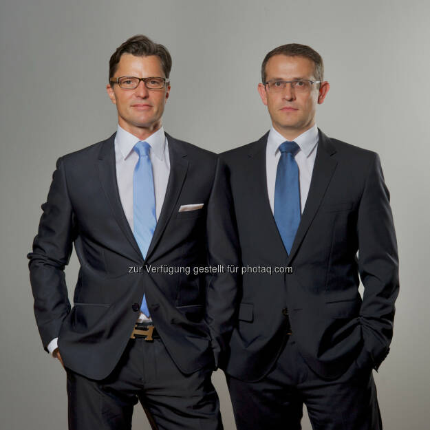 Neue Geschäftsführung bei IS Inkasso Service. Christian Kren (links), Geschäftsführer Wolfgang Affenzeller (rechts), Geschäftsführer., © Aussender (01.08.2014) 
