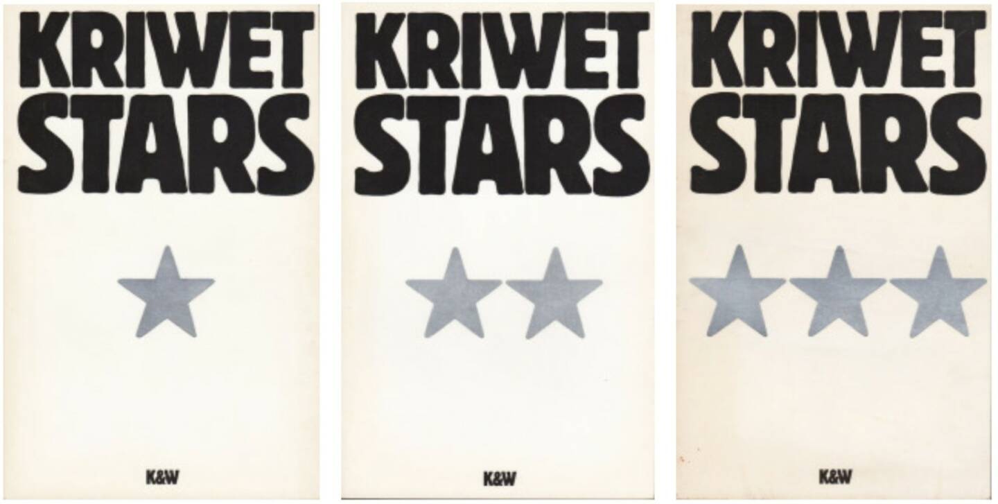 Ferdinand Kriwet - Stars Lexikon in 3 Bänden, 300-400 Euro, http://josefchladek.com/book/ferdinand_kriwet_-_stars_lexikon_in_3_banden