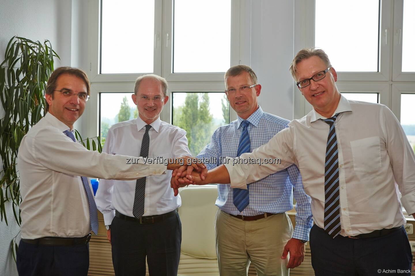 Jens Wendland (Baufeld-Öl GmbH, Deutschland),  Bertram Laub (.A.S.A. Abfall Service AG, Österreich), Andreas Schüppel (Puralube Inc, USA), Sönke Möhr (Puralube GmbH, Deutschland): .A.S.A. Abfall Service schafft mit .A.S.A. Lube eine Sekundärrohstoff-Marke für Altöl / Urban Mining statt Recycling - Werte aus dem Abfall holen