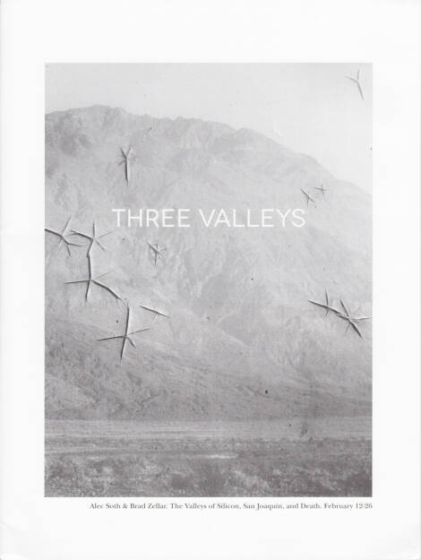 Alec Soth and Brad Zellar - LBM Dispatch #4: Three Valleys, LBM, 2013, Cover - http://josefchladek.com/book/_alec_soth_and_brad_zellar_-_lbm_dispatch_4_three_valleys, © (c) josefchladek.com (14.08.2014) 