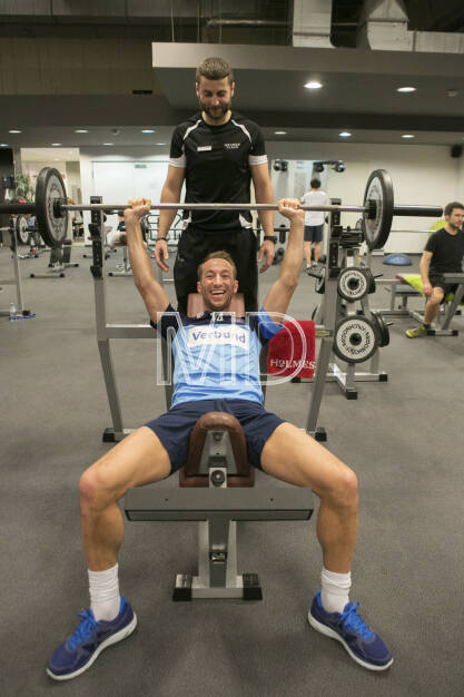 Manuel Ortlechner (FK Austria Wien) bei Holmes Place, © Martina Draper (16.01.2013) 