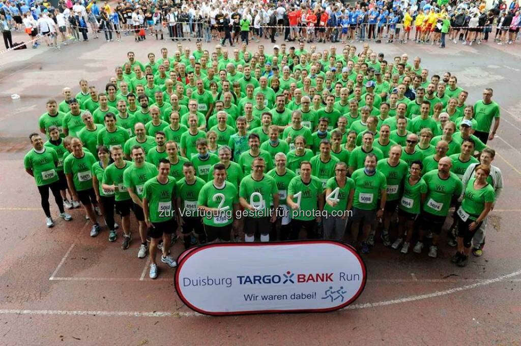 557 Mitarbeiter, 5,9 km und ganz viel Sportsgeist – Beim 9. Targobank Run in Duisburg war #ThyssenKrupp mit dem größten Team am Start! Danke an alle Läuferinnen und Läufer!  Source: http://facebook.com/ThyssenKruppCareer, © Aussendung (15.08.2014) 