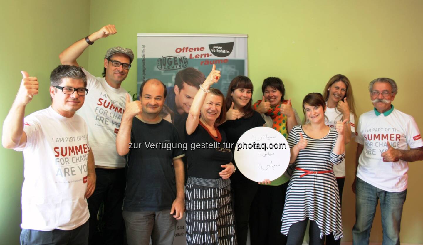 Volkshilfe Wien: Junge Volkshilfe schloss Farsi-Kurs im Eton Institute ab