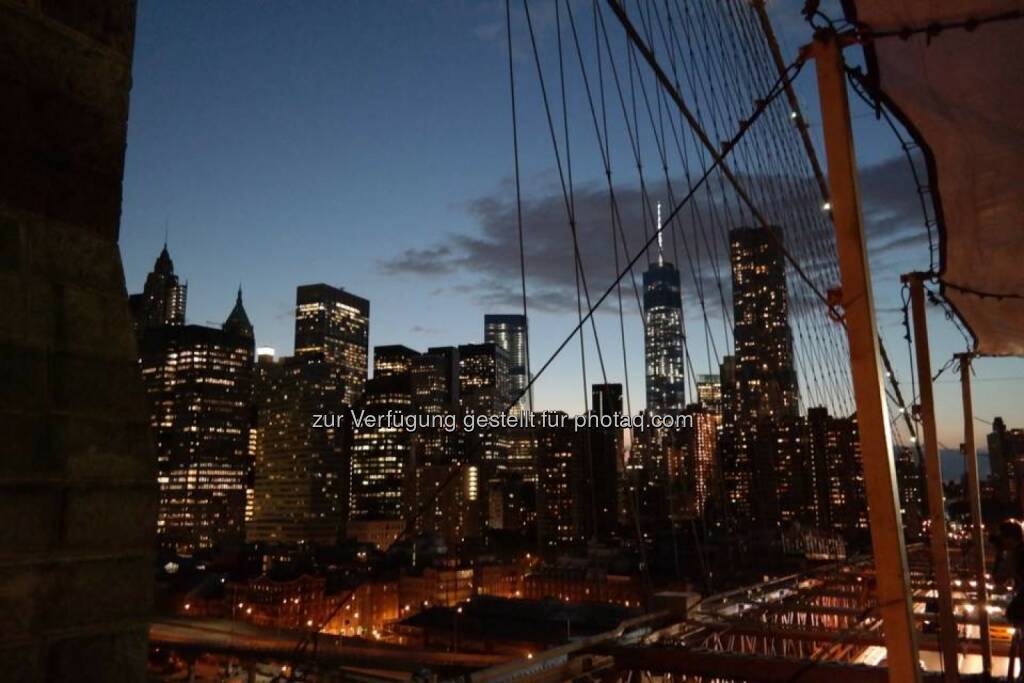 New York Manhattan bei Nacht, © Gerald Pollak (17.08.2014) 