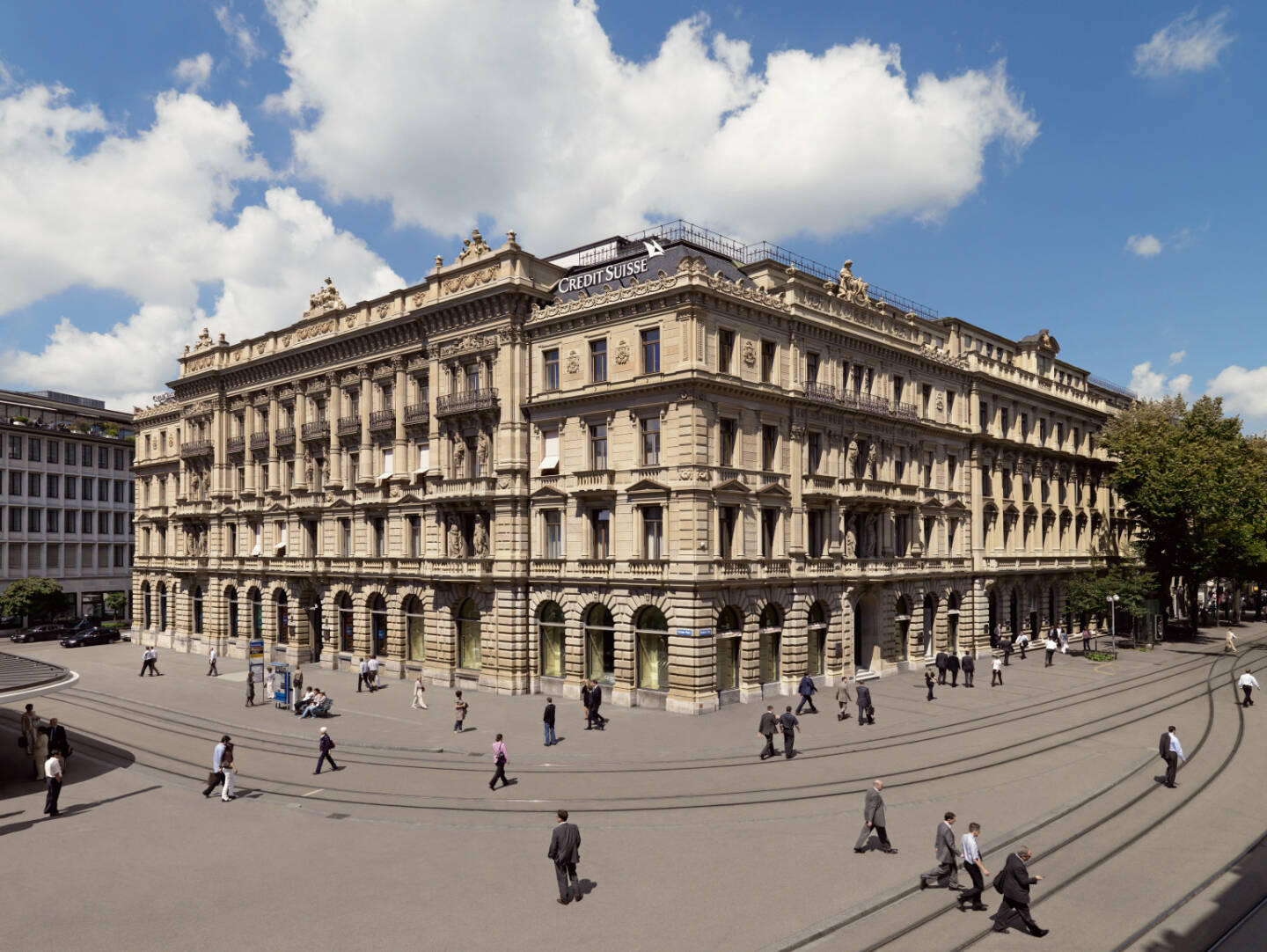 Credit Suisse Group - Headquarters, Paradeplatz, Zürich (Bild: Credit Suisse)