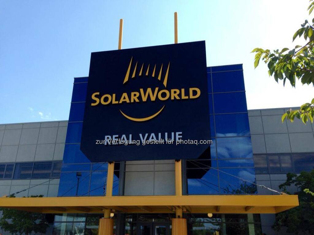 Big shout out to our installers, sponsors, employees and partners: Thanks for sharing a great day with us in Hillsboro. We hope you had as much fun in the sun as we did! #SolarWorldSummit2014  Source: http://facebook.com/SolarWorldUSA (21.08.2014) 