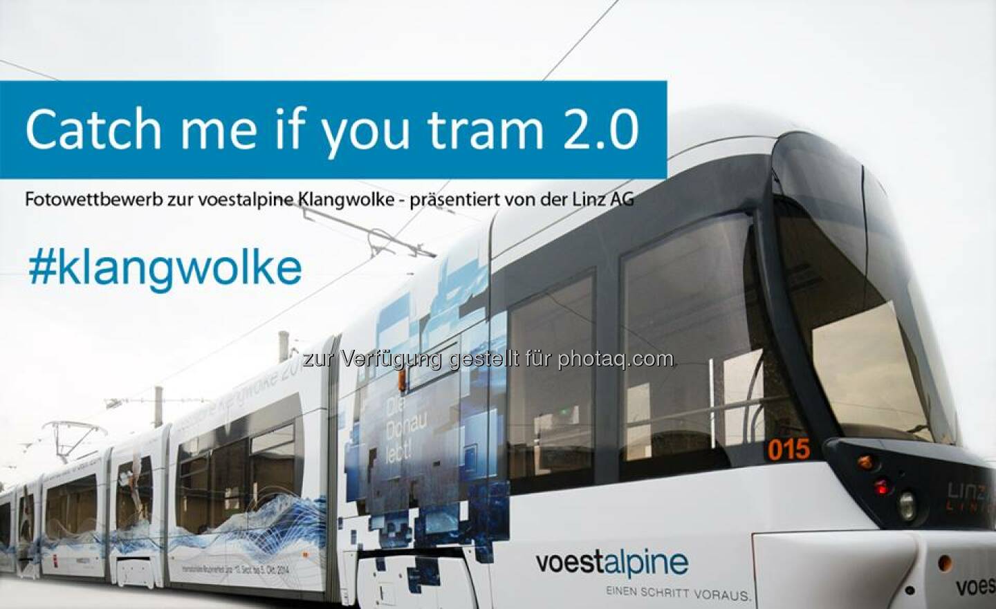 voestalpine Strassenbahn: Wer ist dieses Wochenende in Linz unterwegs? Foto von der Straßenbahn zur voestalpine Klangwolke machen und auf Instagram oder Twitter mit #klangwolke teilen. Alle Infos zum #Fotowettbewerb:  http://bit.ly/Xn0Fys  Source: http://facebook.com/voestalpine