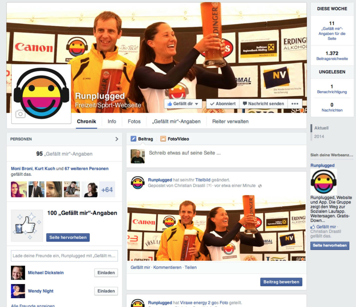 https://www.facebook.com/runplugged.social.laufapp - Fan werden