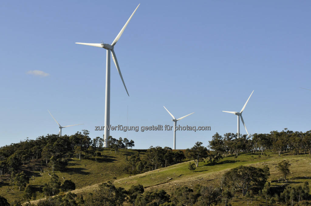 Origin Energy, Windpark, Australien, Cullerin Range (Bild: Origin Energy http://www.originenergy.com.au/1710/Image-library), © www.shutterstock.com (08.06.2025) 