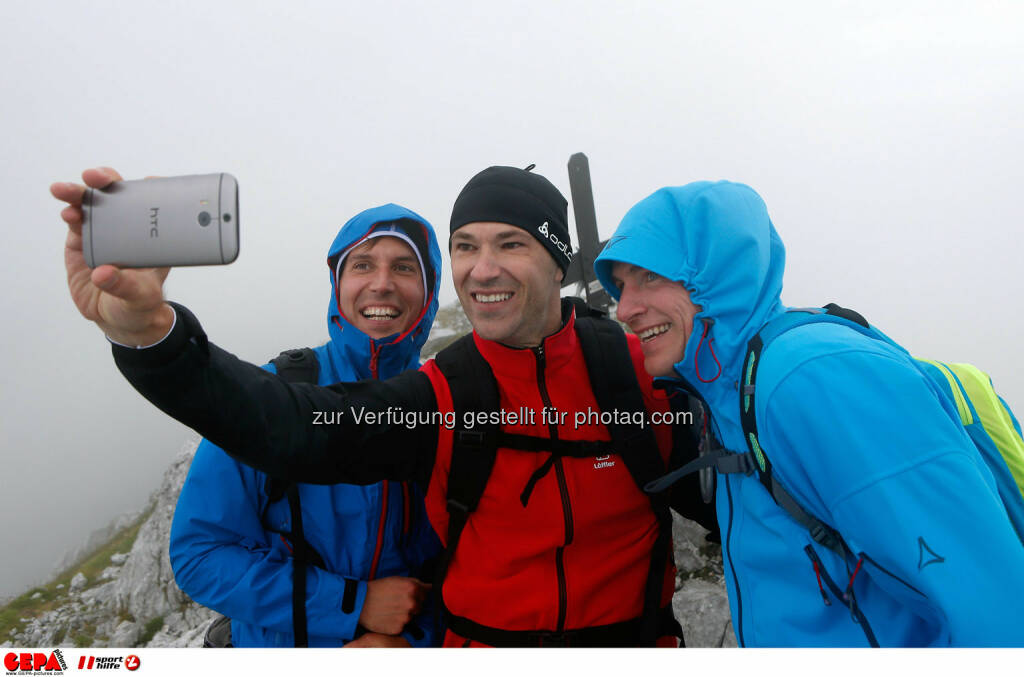 Sebastian Haboeck, Christoph Stadler und Tobias Grafe. (Photo: GEPA pictures/ Markus Oberlaender) (26.08.2014) 