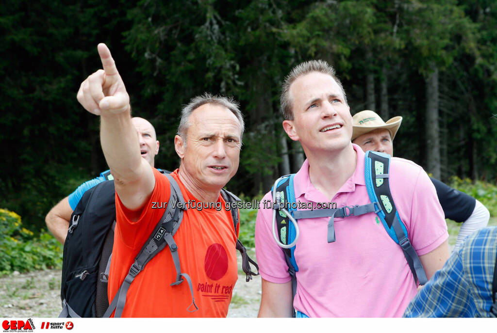 Toni Schutti und Tobias Grafe. (Photo: GEPA pictures/ Markus Oberlaender) (26.08.2014) 