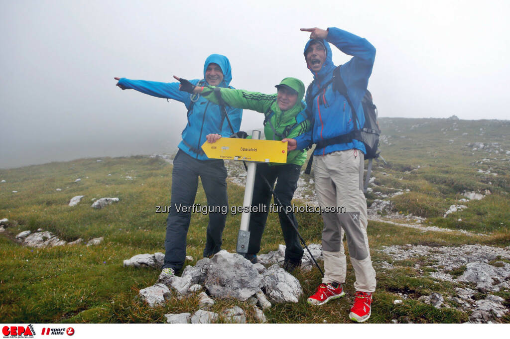 Tobias Grafe, Roland Koenigshofer und Sebastian Haboeck. (Photo: GEPA pictures/ Markus Oberlaender) (26.08.2014) 