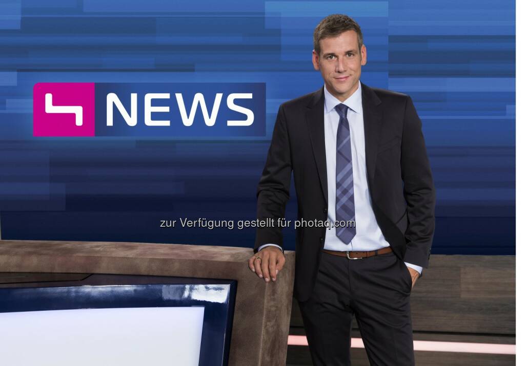 Werner Sejka, Puls 4 News Moderator und Neuzugang (Bild: Markus Morianz) (26.08.2014) 