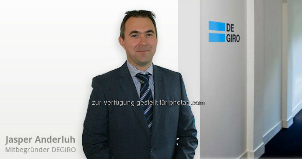 Jasper Anderluh startet mit seiner Brokerage unter degiro.at nun auch in Österreich, © Aussender (27.08.2014) 