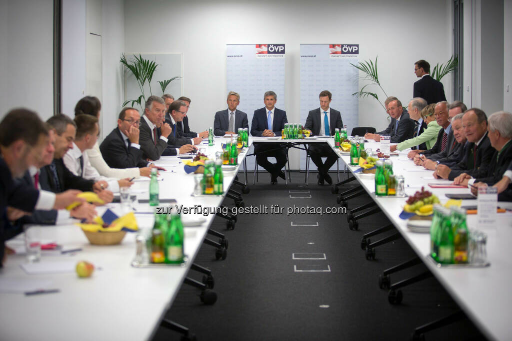 Bundesparteivorstand ÖVP 26.8.2014 (Bild: ÖVP, Fotograf: Jakob Glaser) (28.08.2014) 