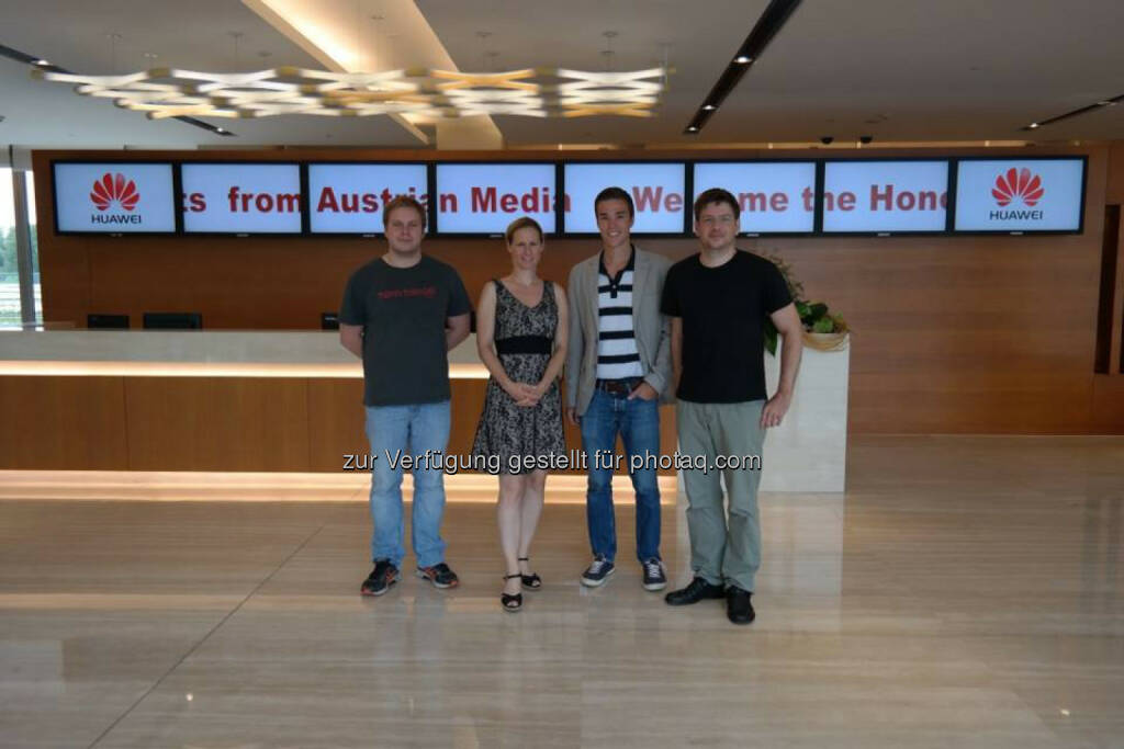 'Die österreichische Delegation' zu Gast bei Huawei in Shanghai, © Gerald Pollak (30.08.2014) 