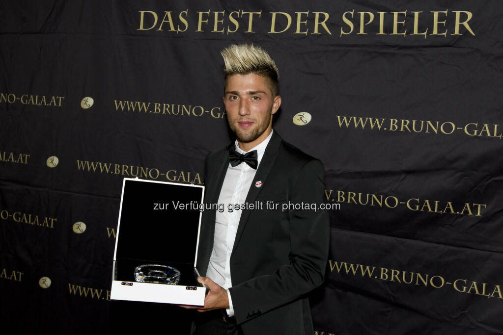 Kevin Kampl (FC Red Bull Salzburg)  Spieler der Saison (Bild: Bildagentur Zolles/ Martin Steiger) (31.08.2014) 