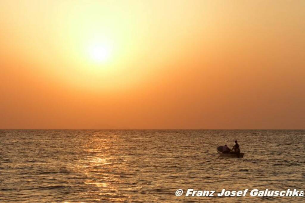 Meer, Sonnenuntergang, Oman, © Franz Josef Galuschka (02.09.2014) 