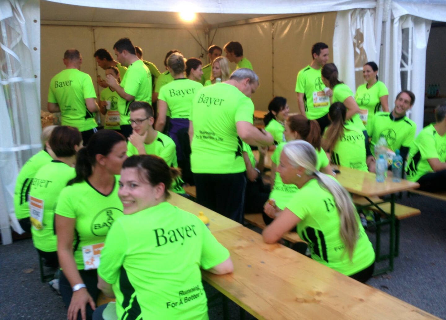 Bayer beim Wien Energie Business Run 2014