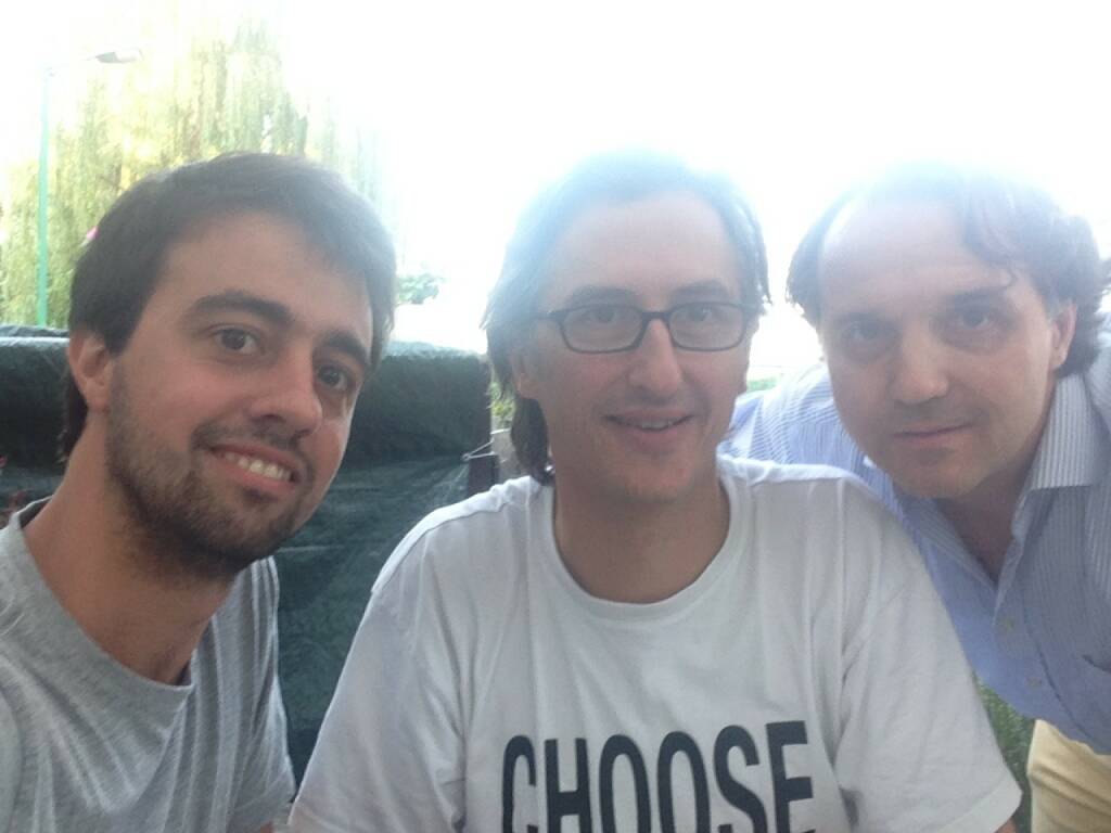 Tiago Casanova, Josef Chladek, Helfried Valenta - meeting with photographers is inspiring - and I received a copy of http://josefchladek.com/book/tiago_casanova_-_pearl (10.09.2014)