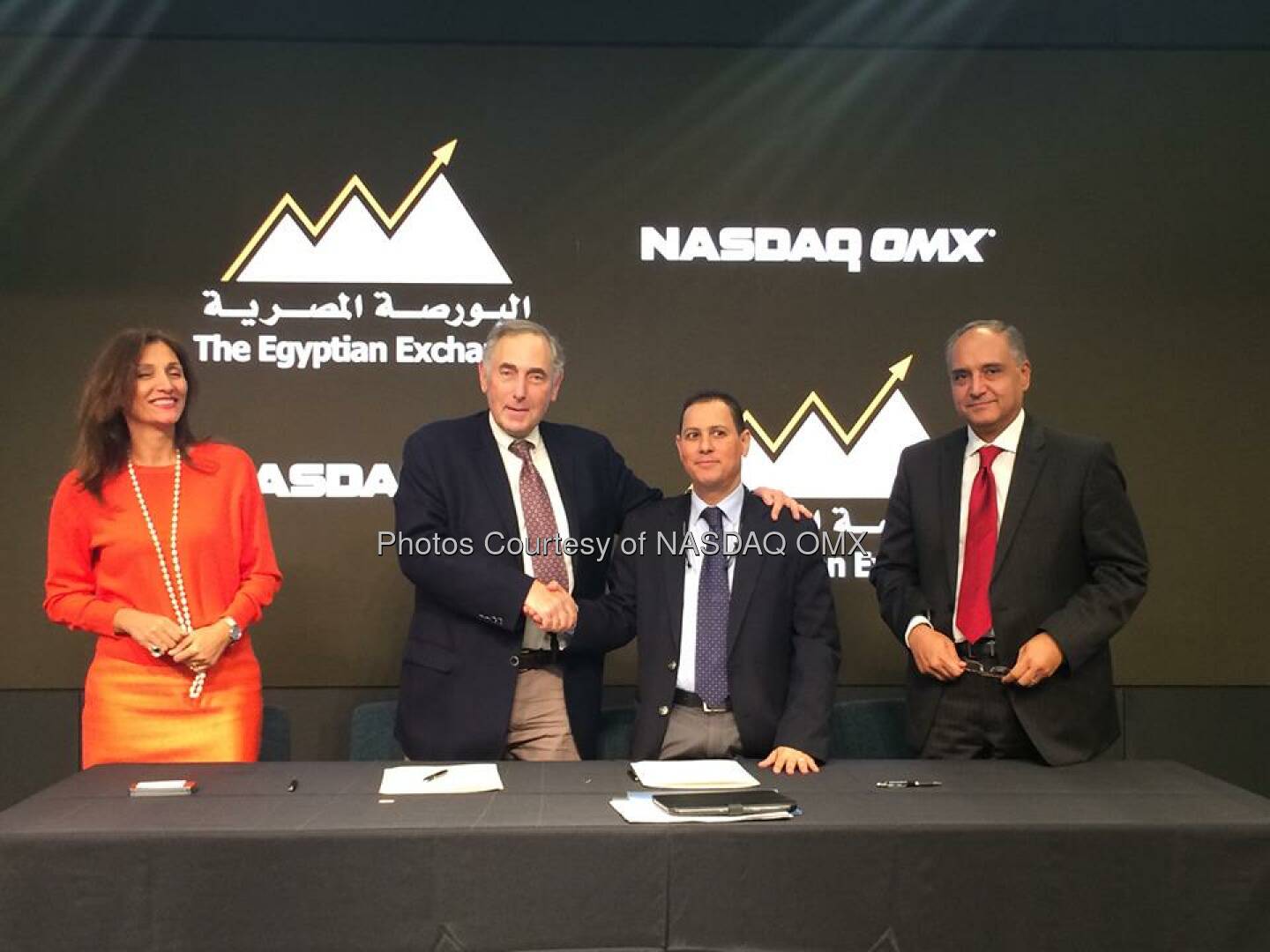 Egyptian Exchange & @NASDAQ sign agreement to extend contract for X-stream trading tech. EGX, a customer since 1999!  Source: http://facebook.com/NASDAQ
