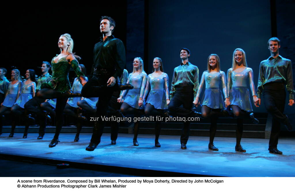 Blue Moon Entertainment: Riverdance - zum ersten Mal im Ländle - Abhann Productions, © Aussender (13.09.2014) 