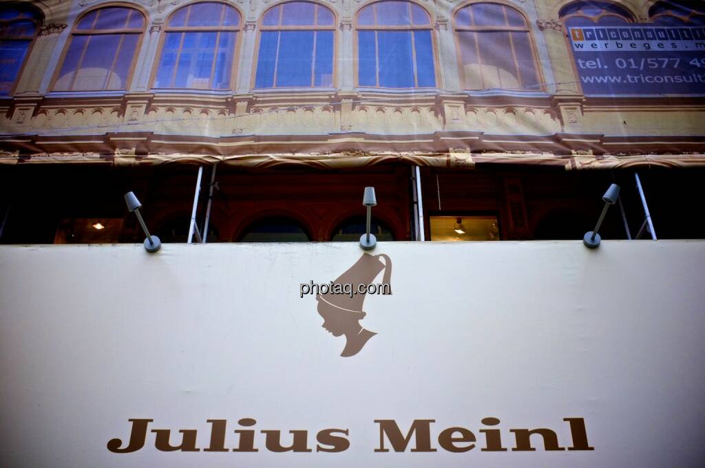 Julius Meinl, Am Graben, Logo, © photaq.com (14.09.2014) 