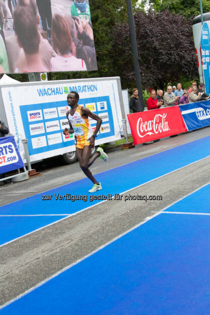 Wanjiru Daniel-Kinyua, Sieger Halbmarathon Herren, Wachau Marathon 2014, © Milena Ioveva  (14.09.2014) 