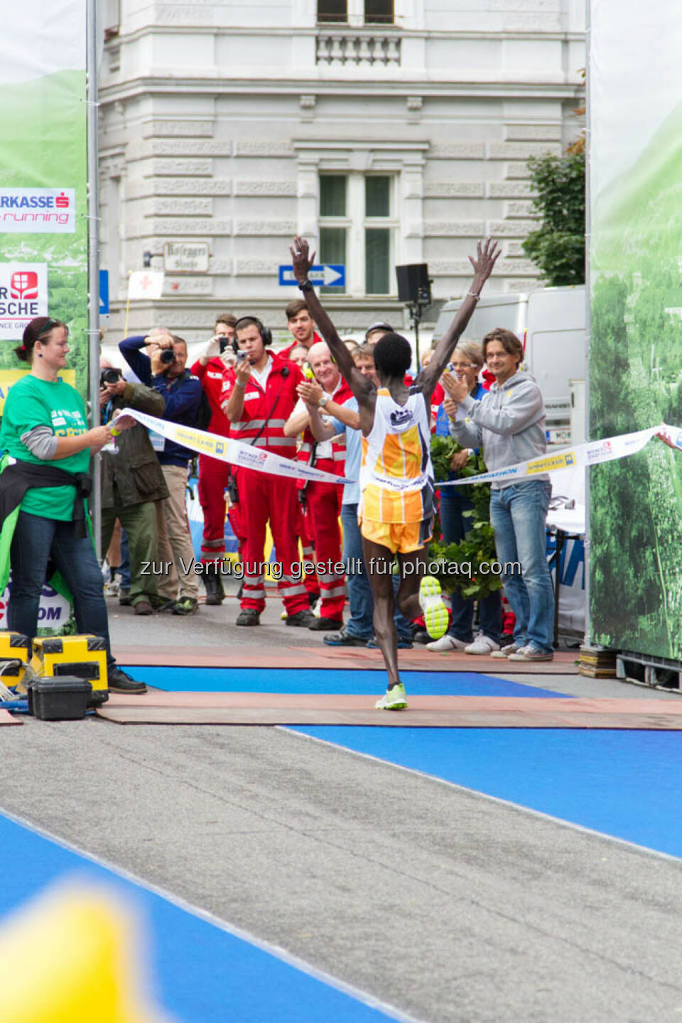 Wanjiru Daniel-Kinyua, Sieger Halbmarathon Herren, Wachau Marathon 2014