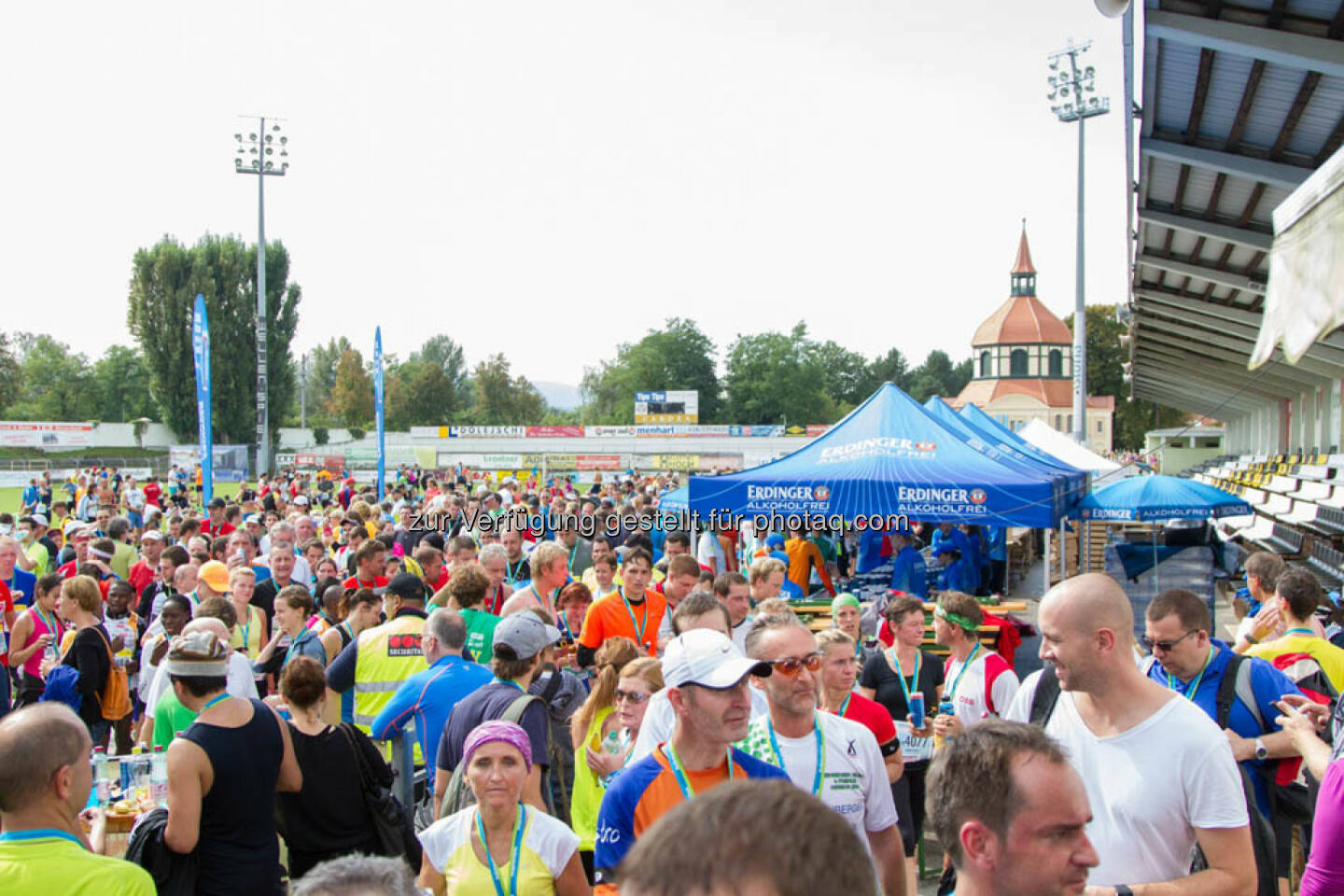 Zielverpflegung, Wachau Marathon 2014