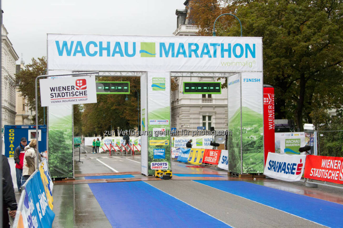 Wachau Marathon 2014, Zielbereich