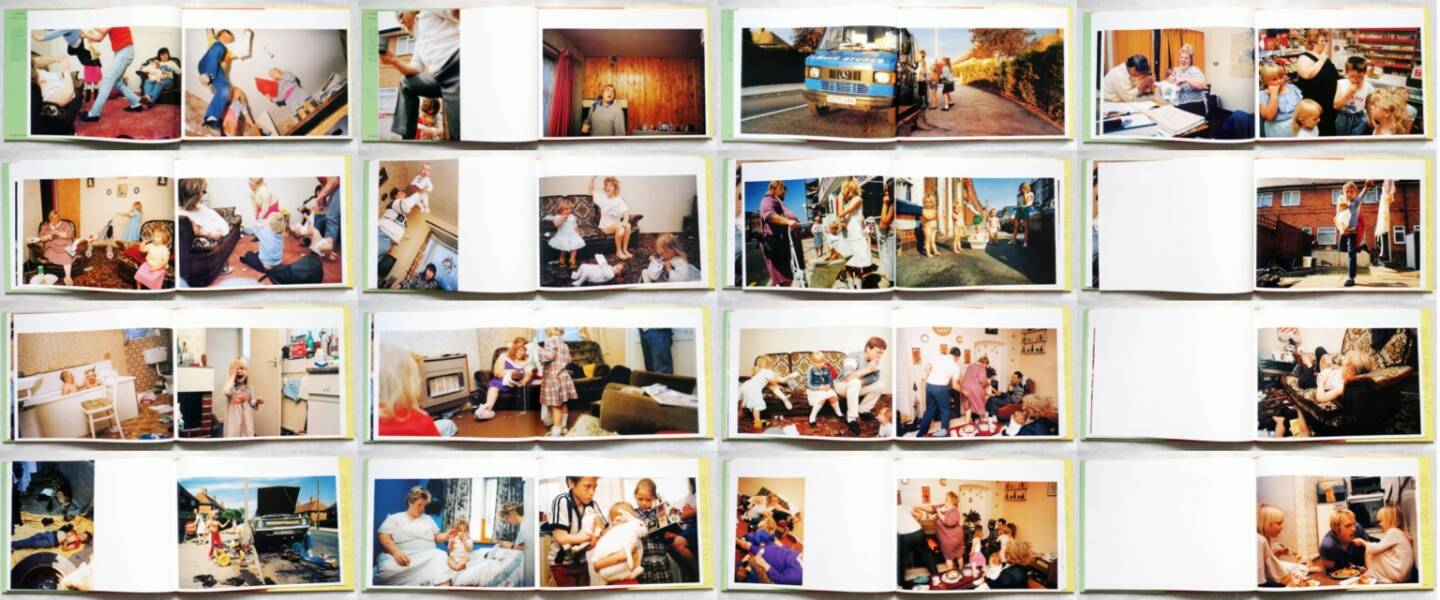 Nick Waplington - Living Room, Aperture, 1991, Beispielseiten, sample spreads - http://josefchladek.com/book/nick_waplington_-_living_room