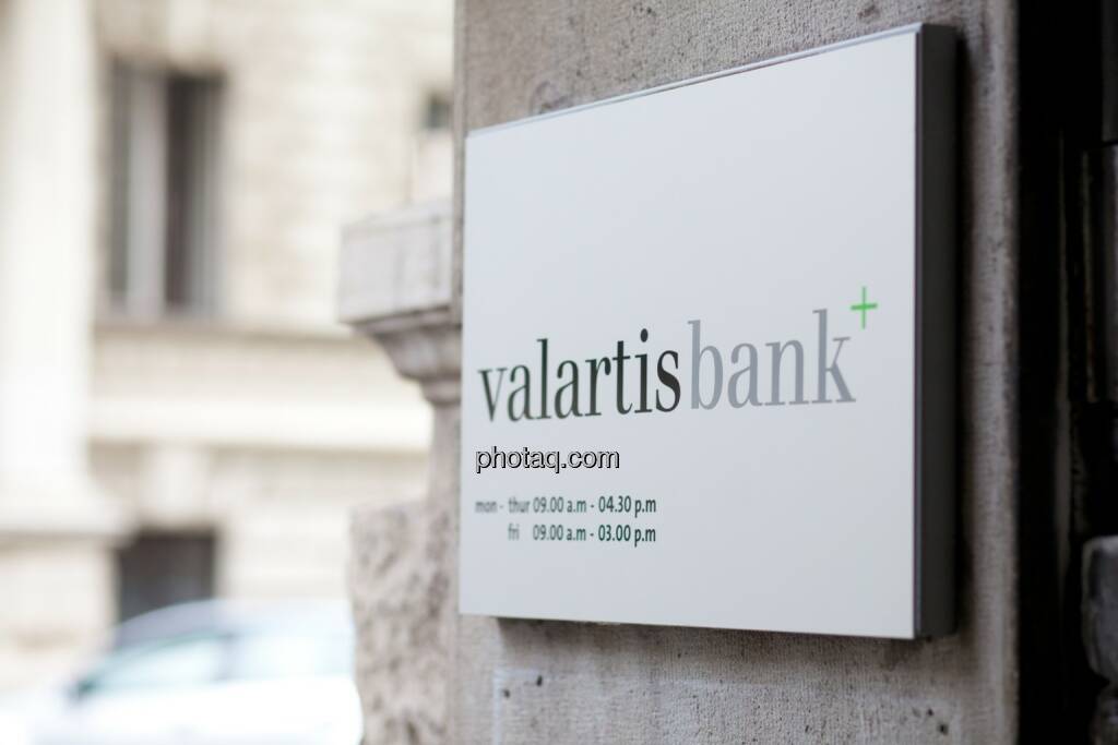valartisbank, Türschild, © Michaela Mejta/photaq (16.09.2014) 
