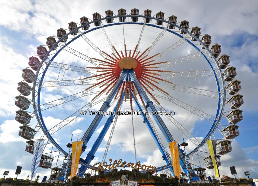 Riesenrad, Vergnügungspark - Siemens-Technik auf dem Münchner Oktoberfest (Bild: Siemens) (18.09.2014) 