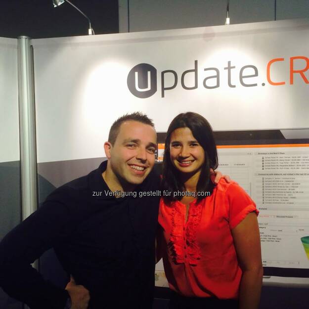 update: It's a wrap! Thank you for visiting us at the CRM in 1 Day fair and don't forget to take some goodies with you :)  Source: http://facebook.com/updateCRM (18.09.2014) 