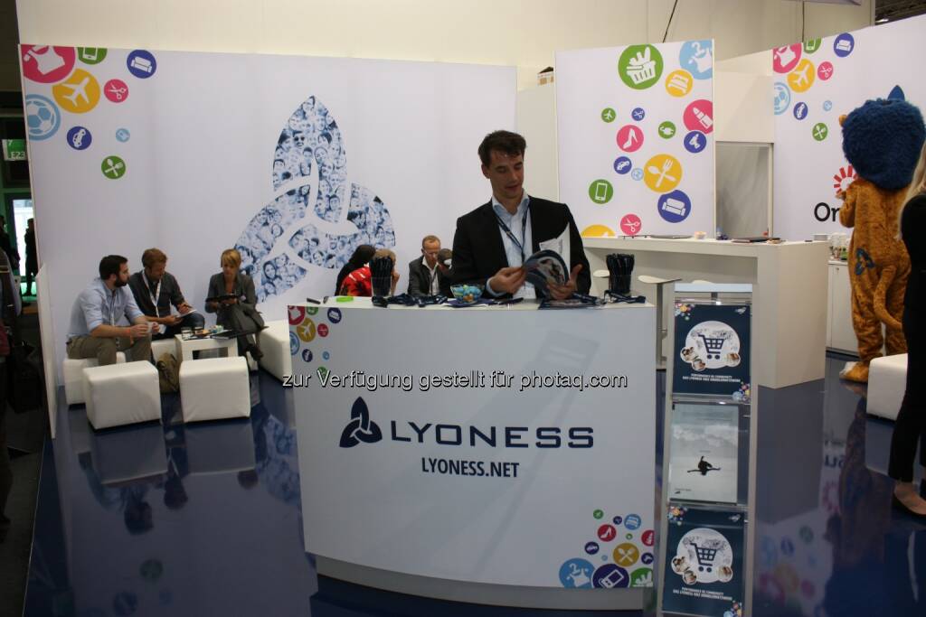  Lyoness Ebiz mit Ongus und Webconomy bei Dmexco 2014, © Aussender (19.09.2014) 