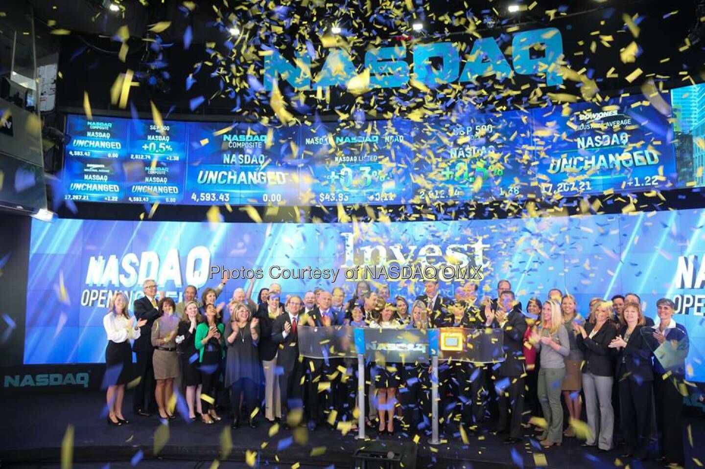 Great Photos from the Invest In Others Opening Bell Ceremony  Source: http://facebook.com/NASDAQ